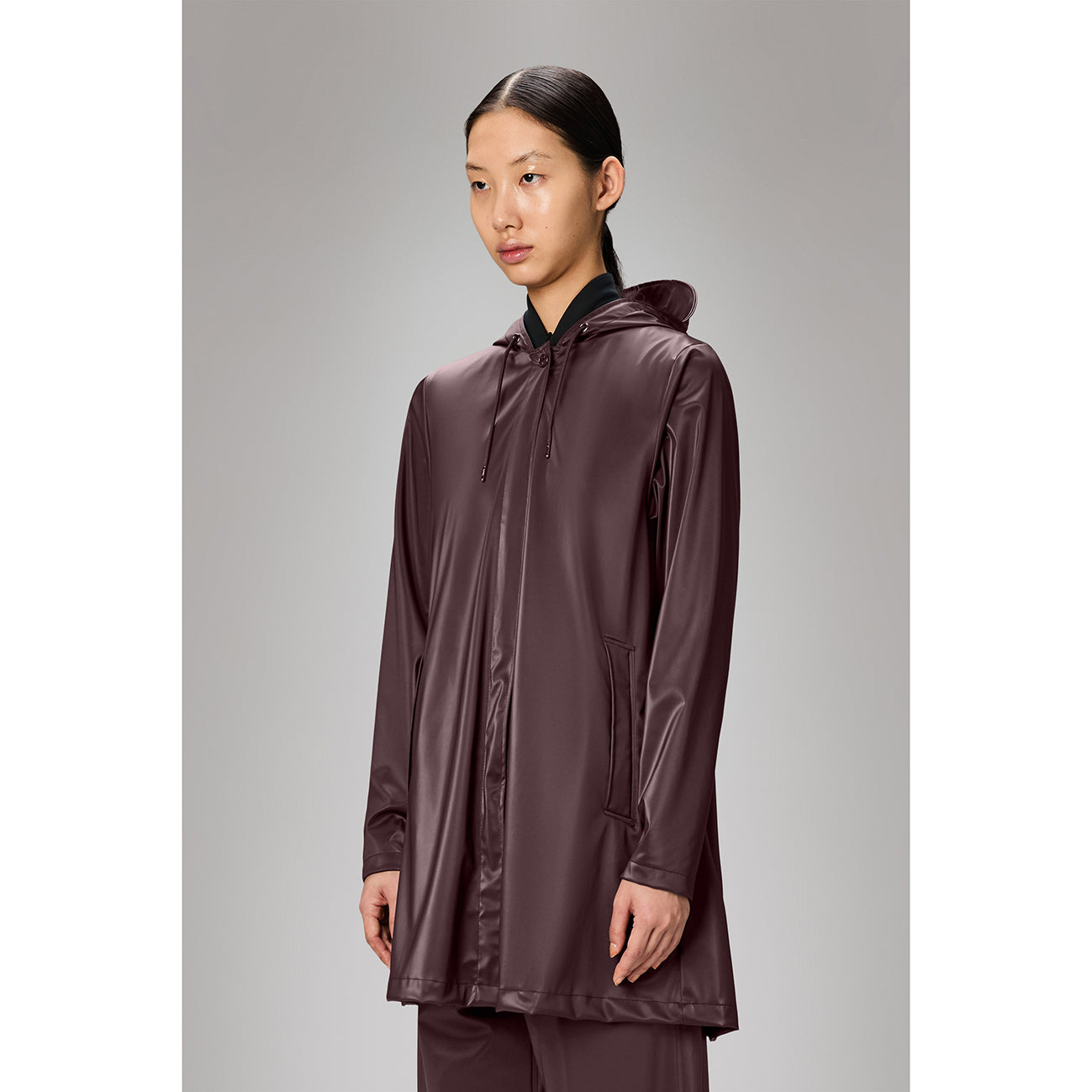 Rains - A-Line Jacket Depth