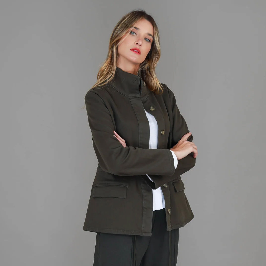 Courtney Utility Jacket Moss