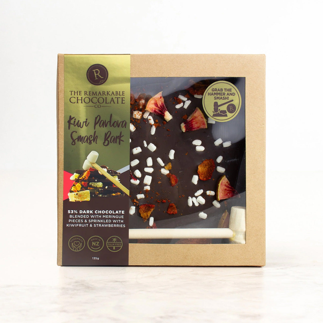 Remarkable Smash Bark Kiwi Pavlova