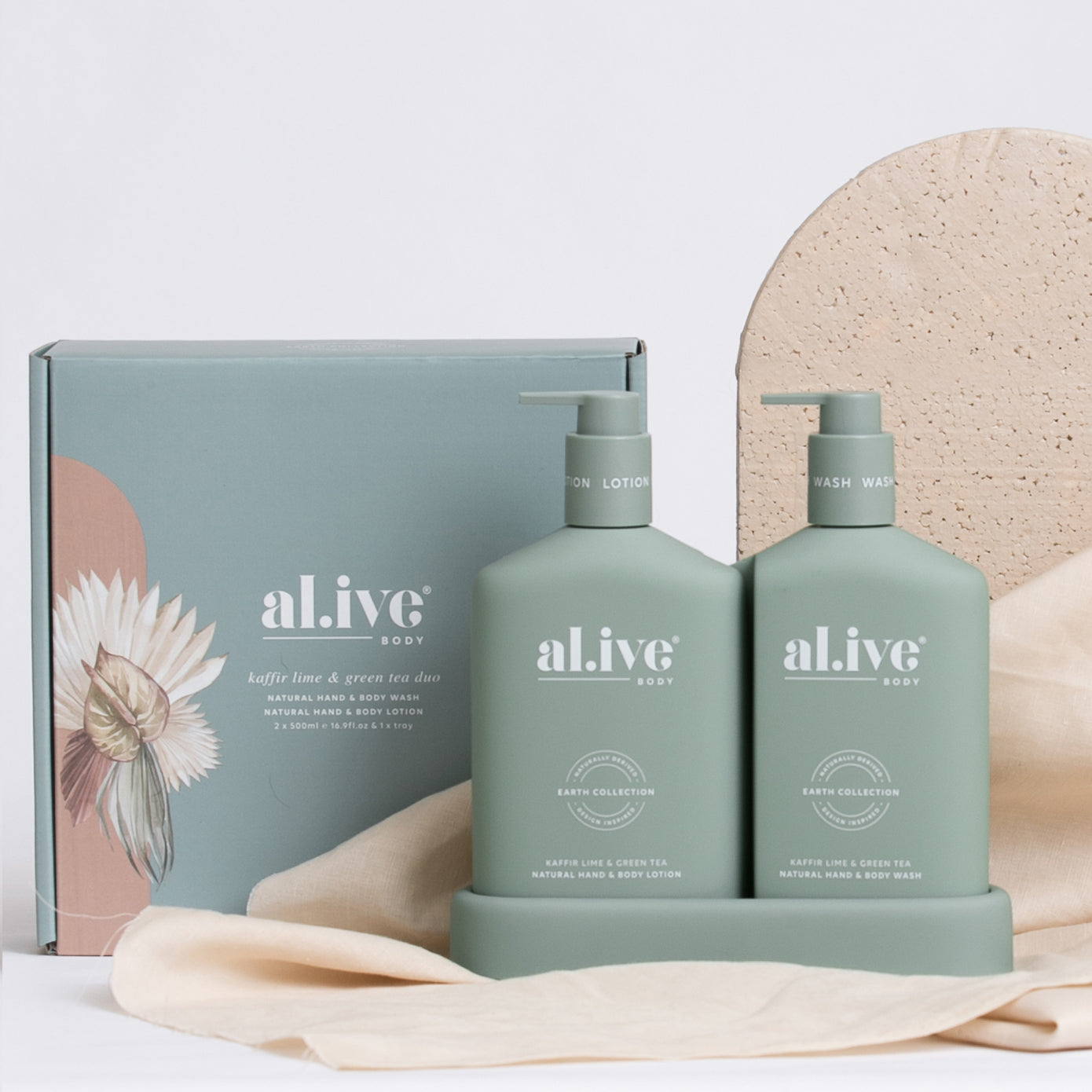 Kaffir Lime & Green Tea Hand & Body Duo