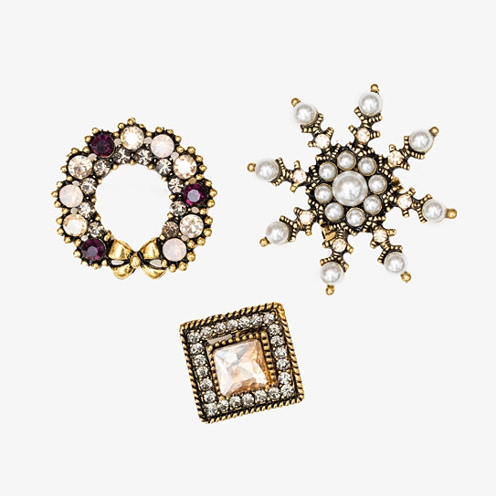 Brooch Set Golden Age