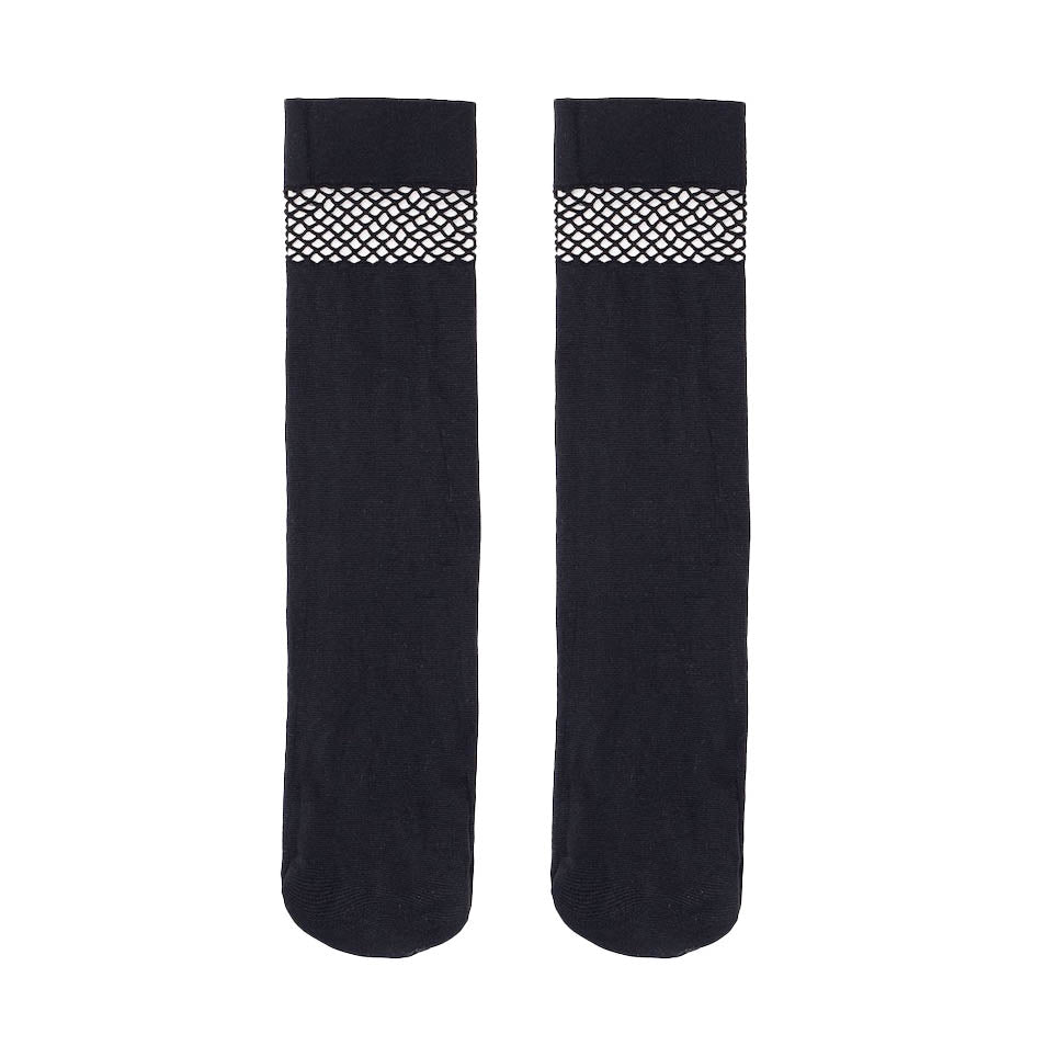 Black Net Top Stocking Socks