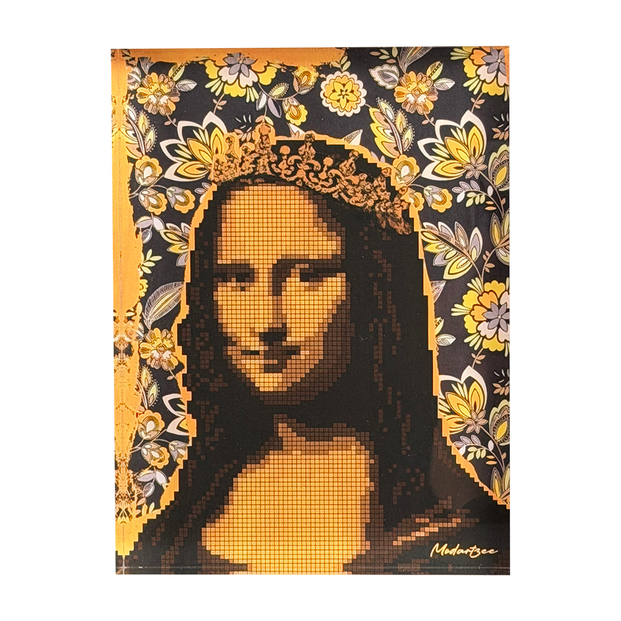 Art Acrylic Block Mona Lisa