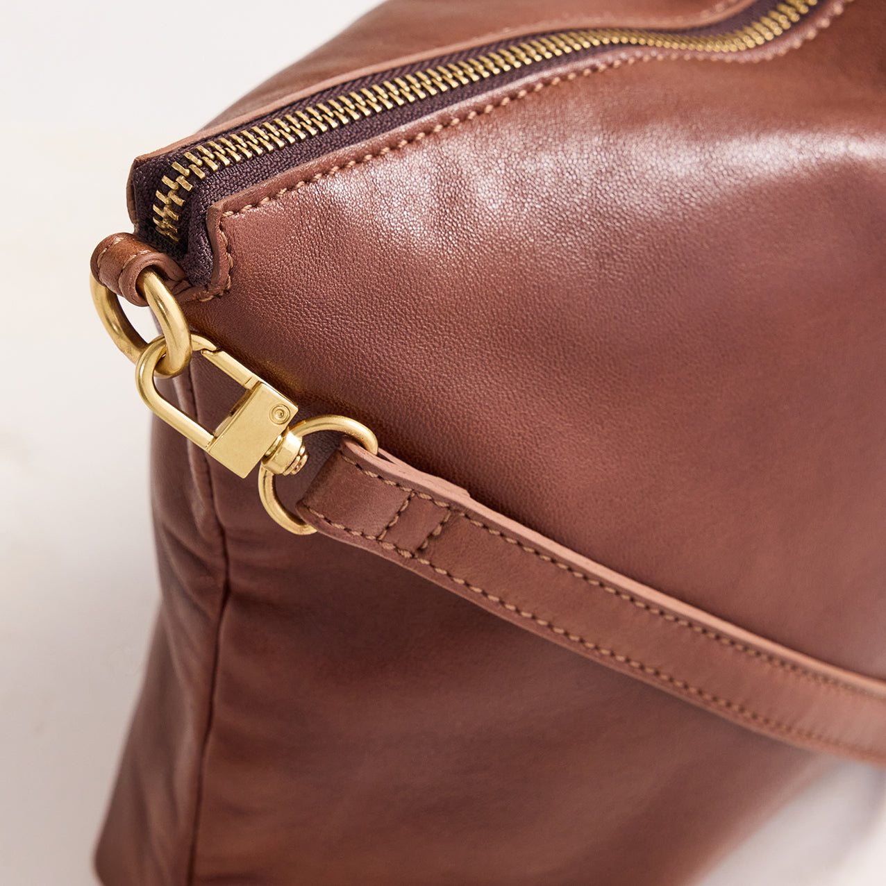 Augusta Crossbody Bag Cognac