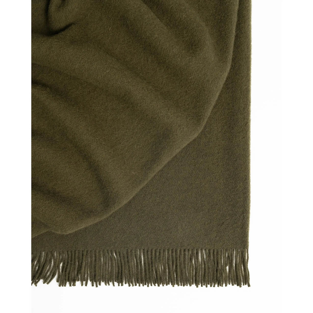 Nevis Kelp Wool Throw 130x200cm