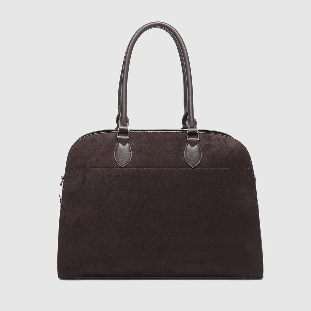 Blaire Tote Bag - Chocolate Suedette