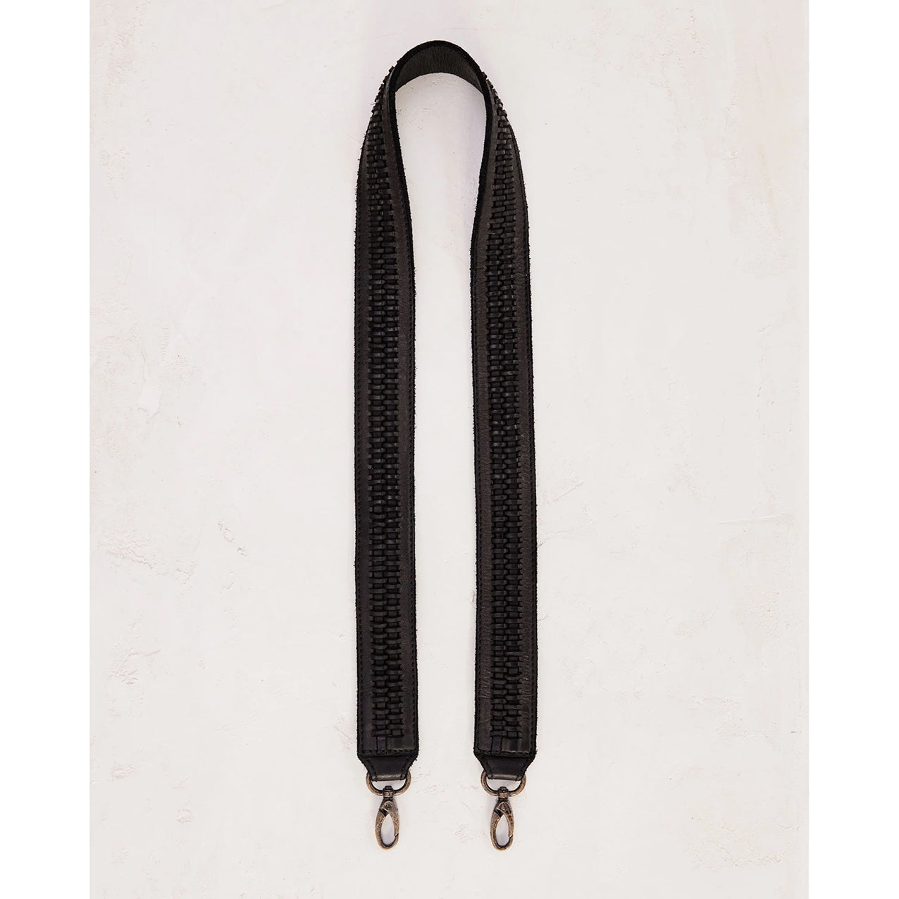 Braided Strap Long Black