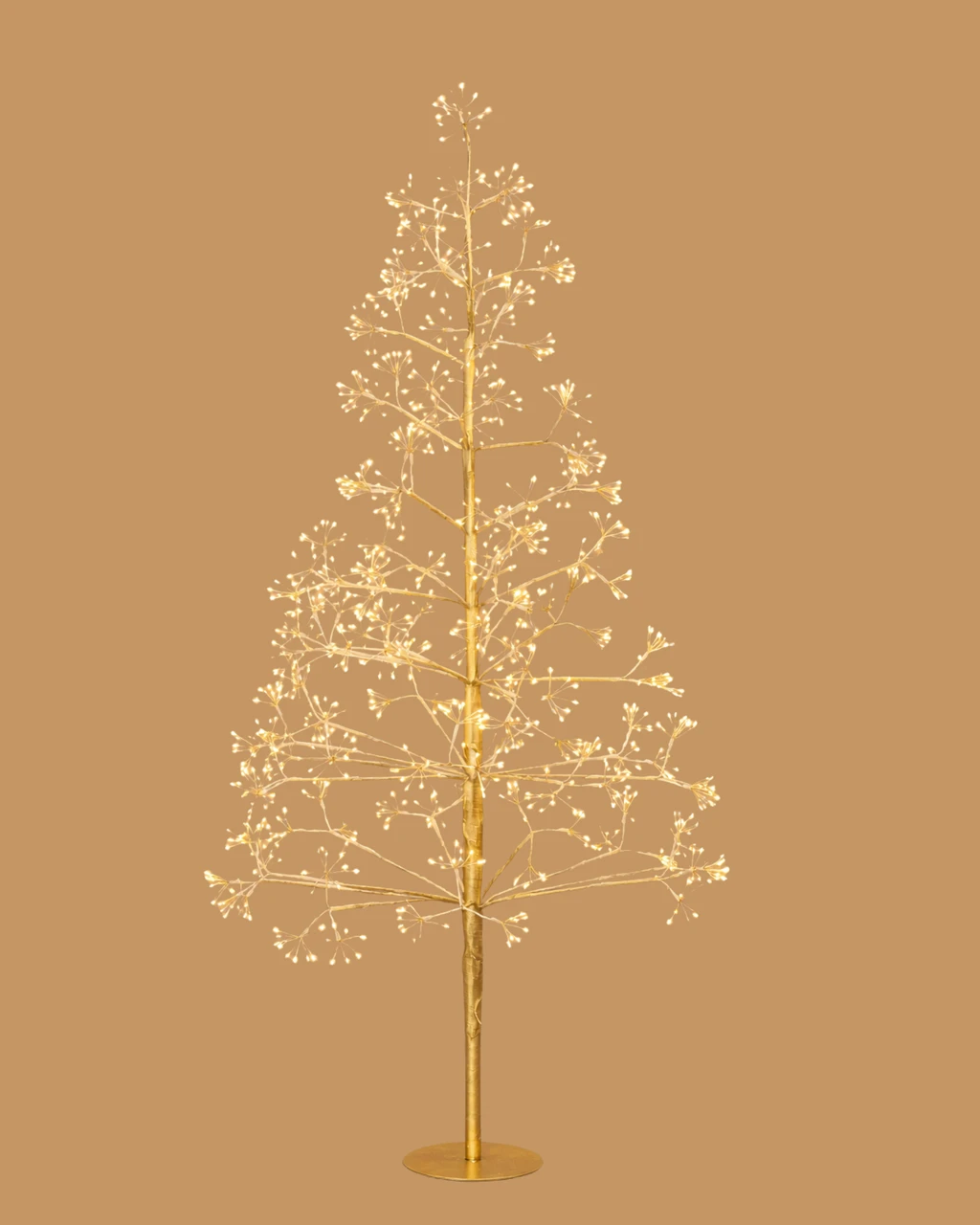 150cm Frankfurt Starburst LED Tree Champagne