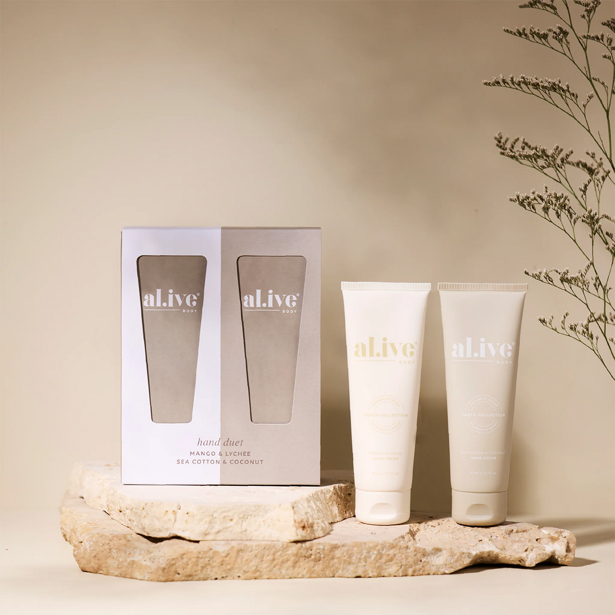 Hand Cream Duet Mango/Lychee & Sea Cotton/Coconut