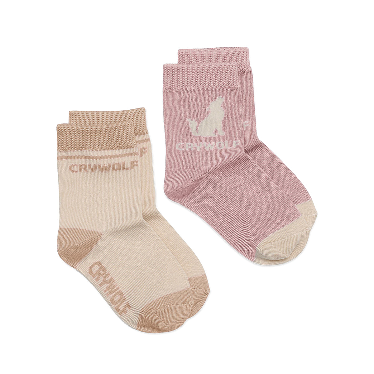 Crywolf Socks Blush/Camel