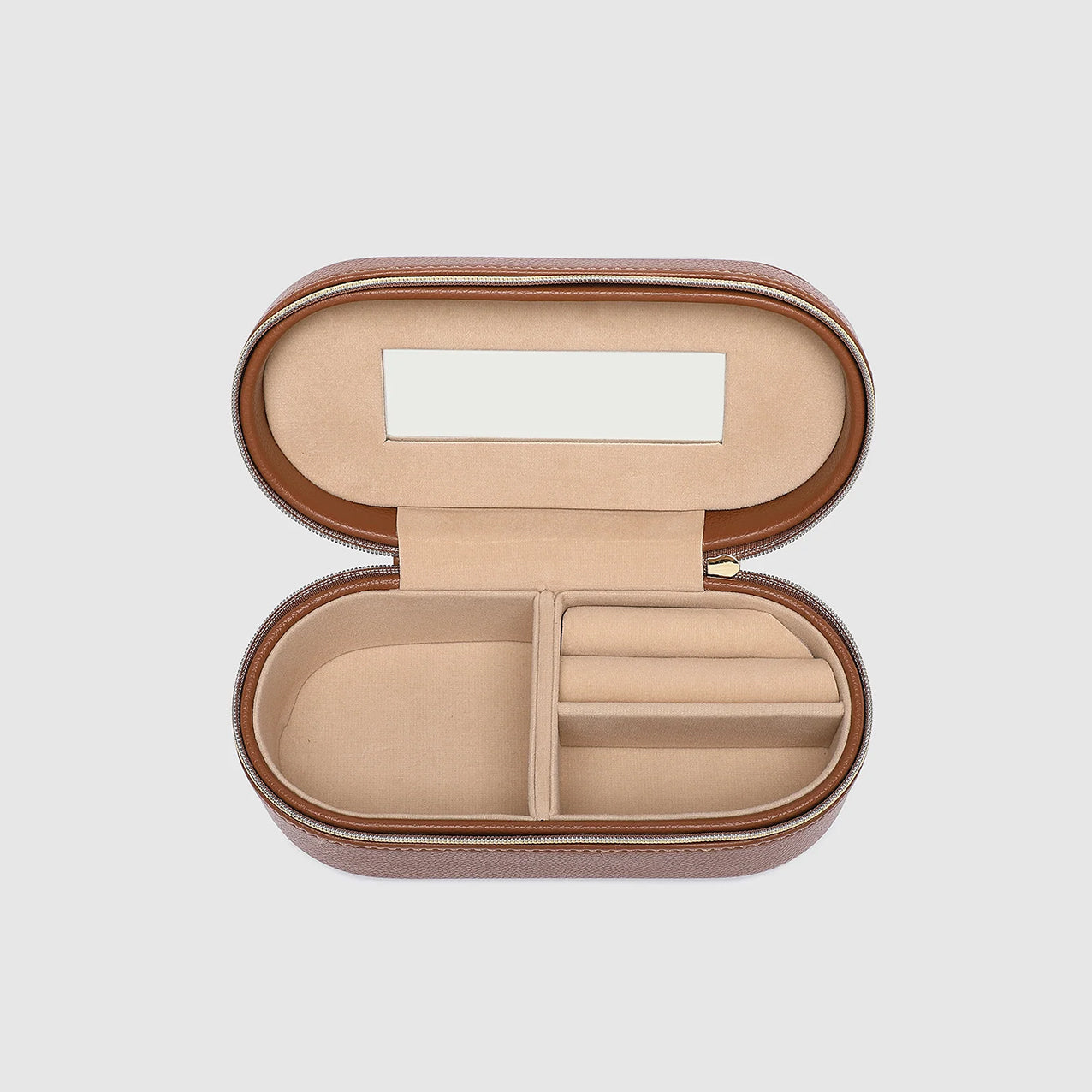 Charlee Jewellery Box Tan