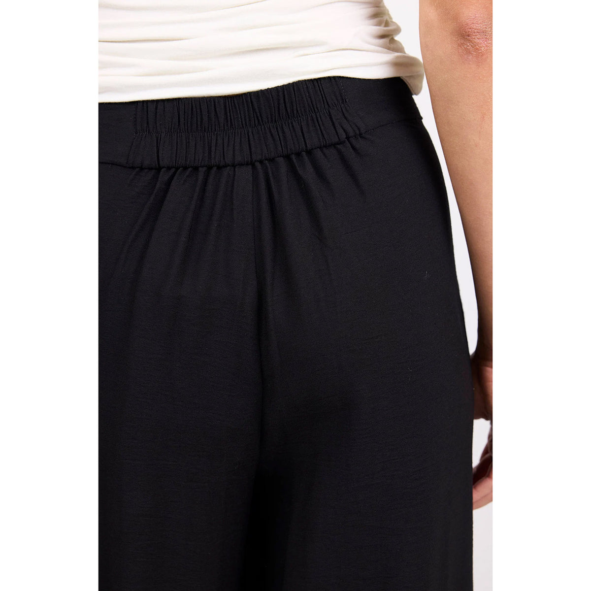 Exception Black Piped Side Pants