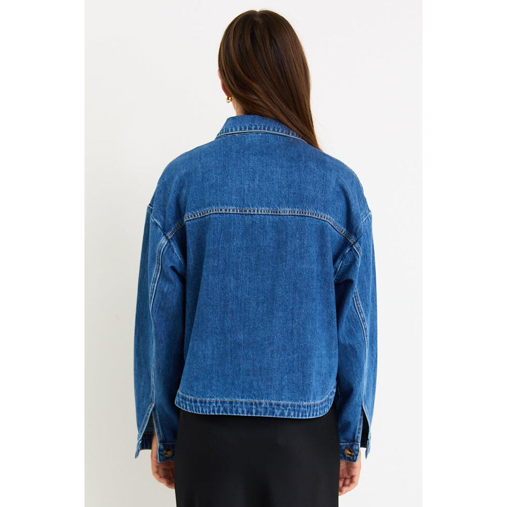 Echo Storm Blue Denim Jacket