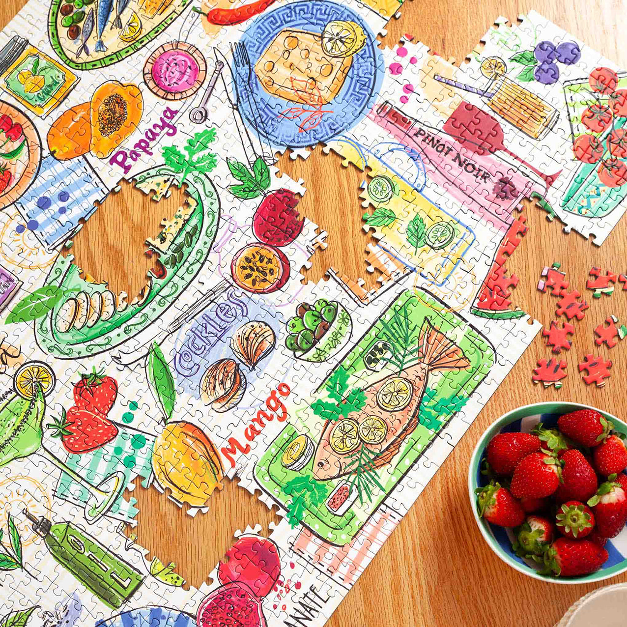 Piece House Puzzle Feast & Fizz