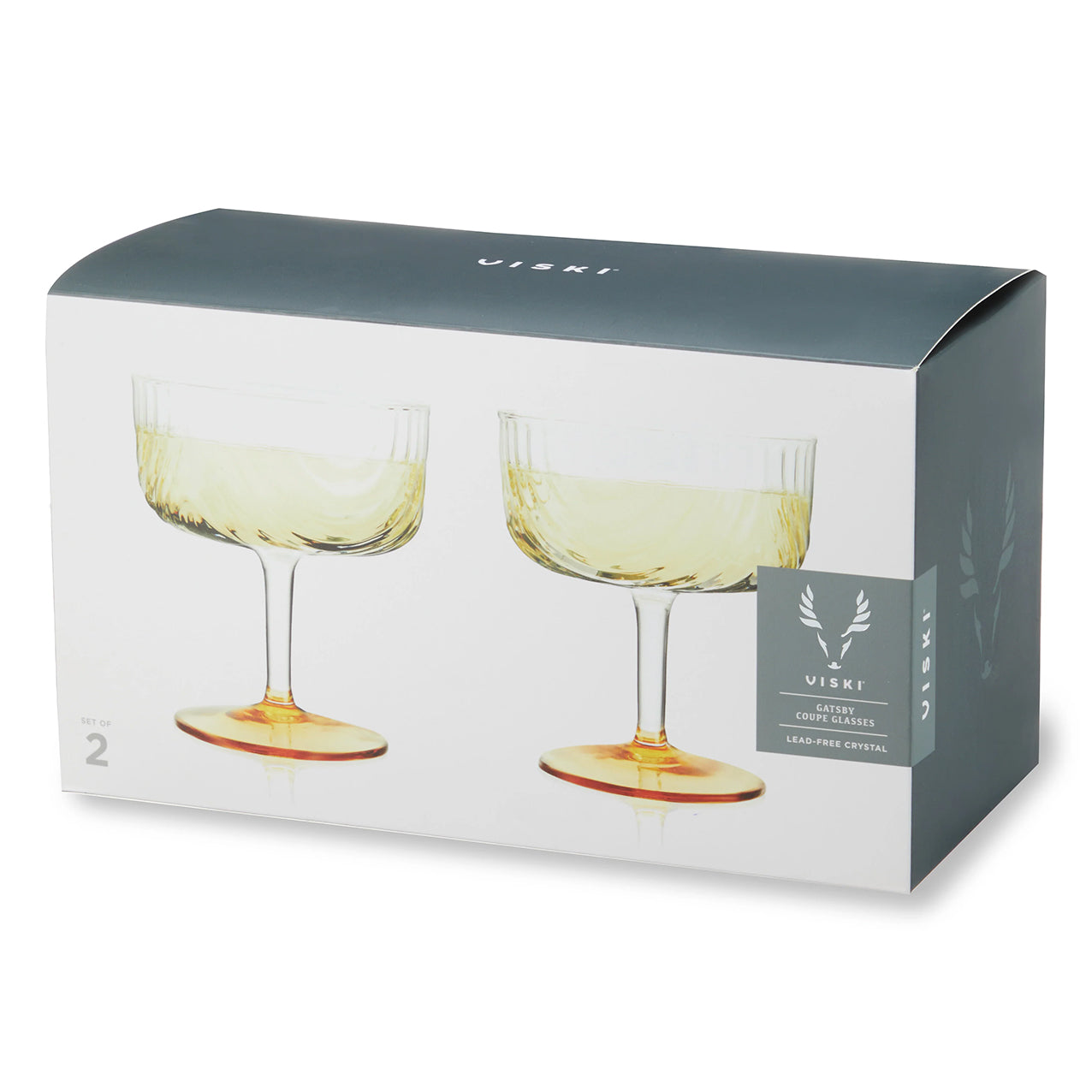Gatsby Coupe Glasses Set 2