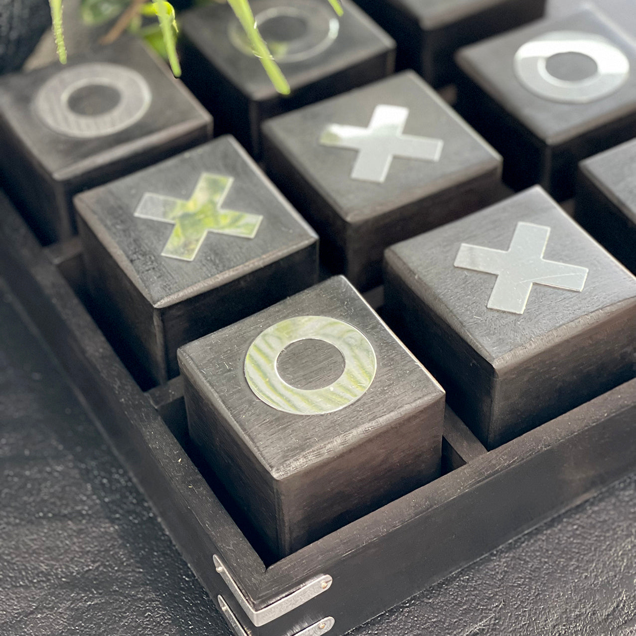 Tic Tac Toe Game Black