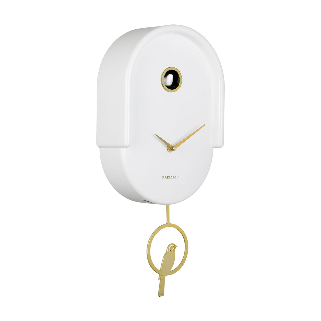 Tweet Clock White