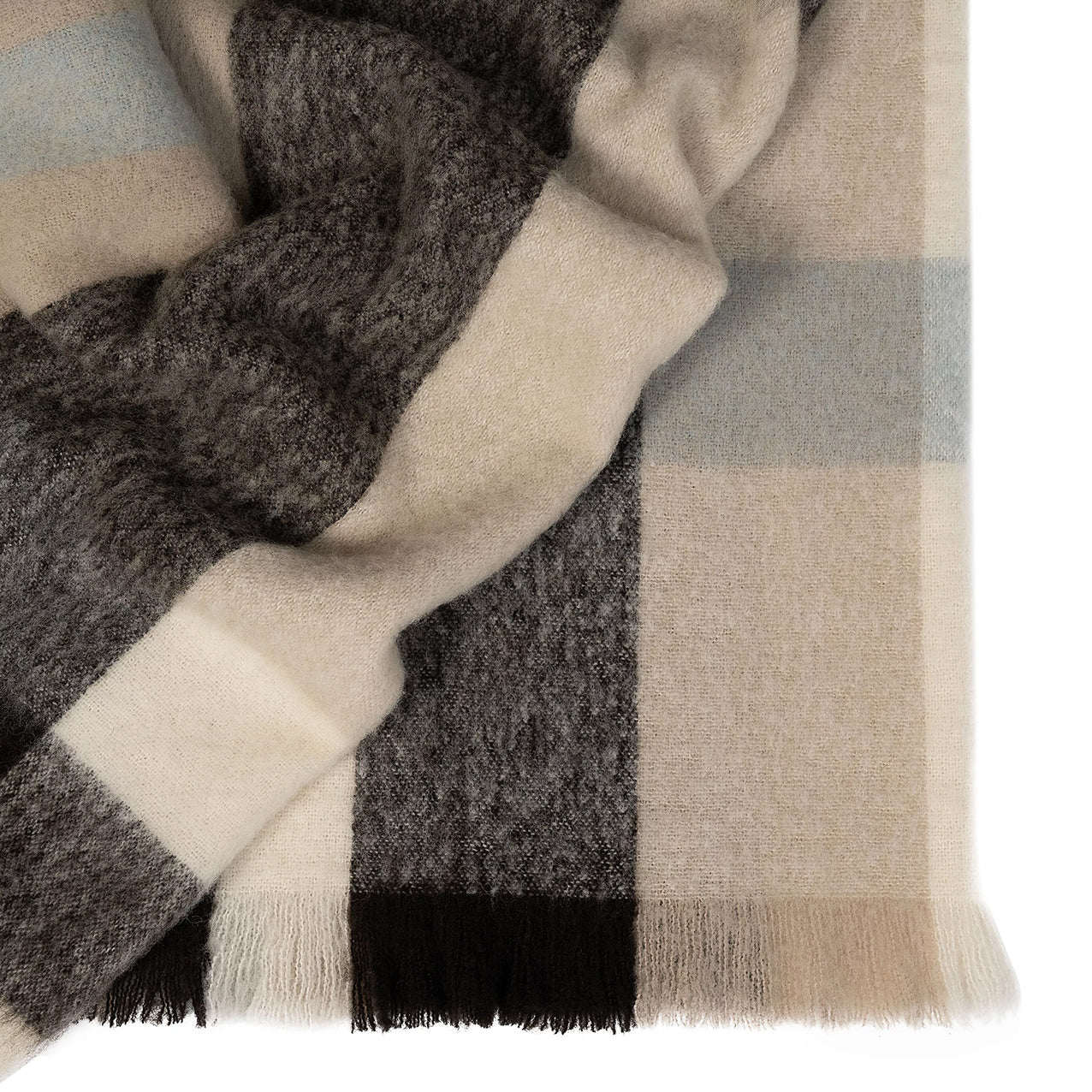 Kinloch Cocoa Wool Throw
