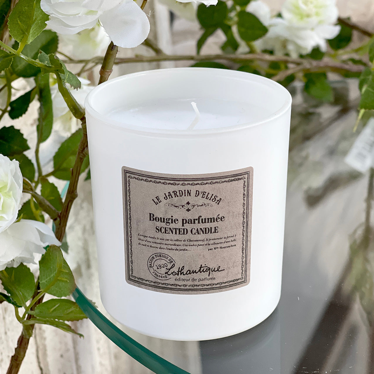 Lothantique Elisa White Candle