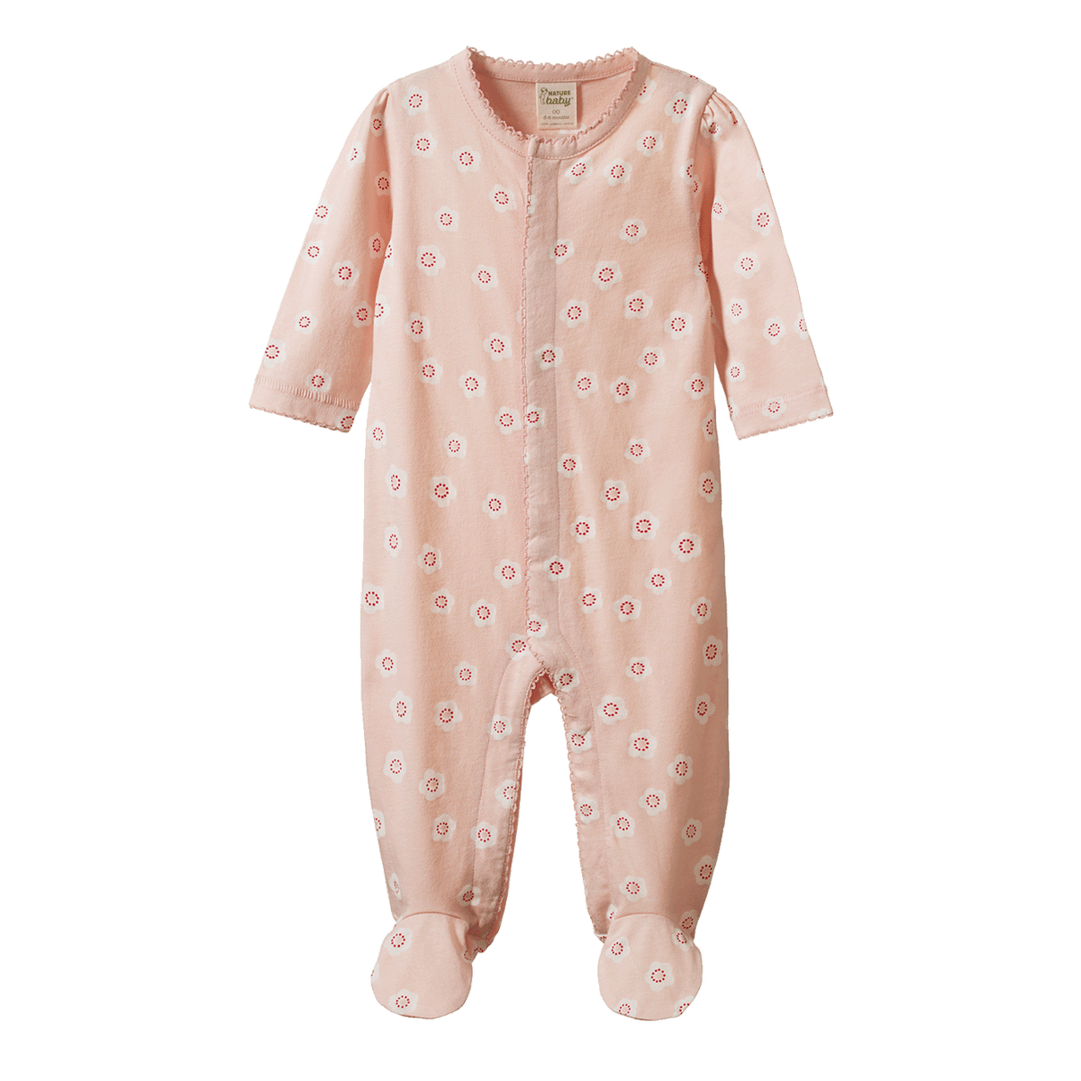 Flora Stamp Rose Dust Lucy Suit