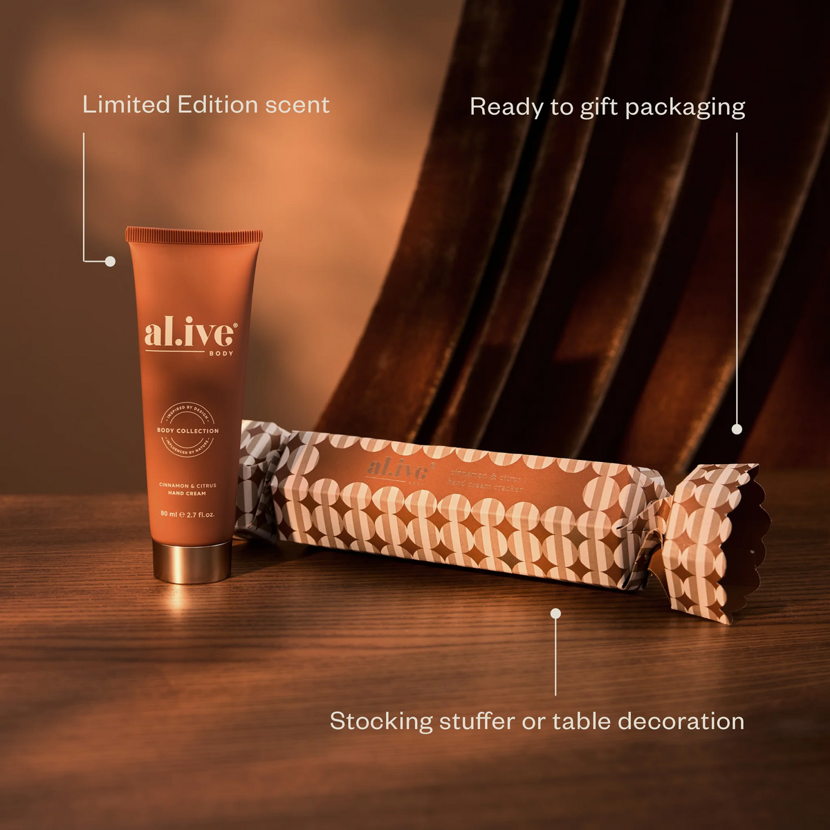 Holiday Hand Cream Cracker Cinnamon & Citrus