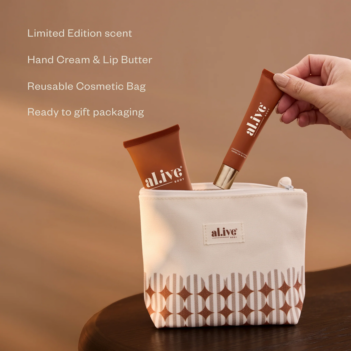 Holiday Hand & Lip Set Cinnamon & Citrus