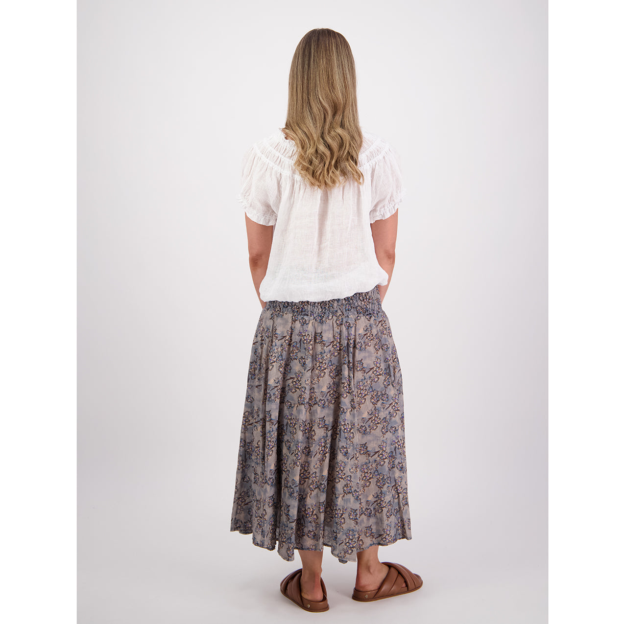 Pandora Skirt Denim Daisy