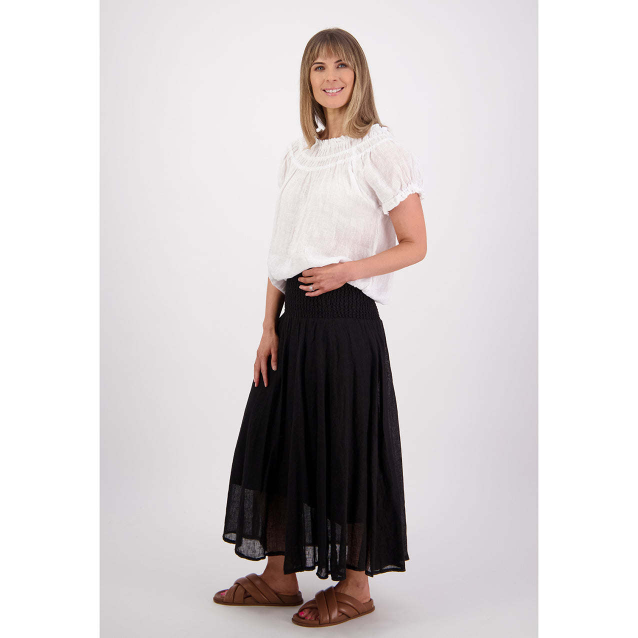 Parson Skirt Black