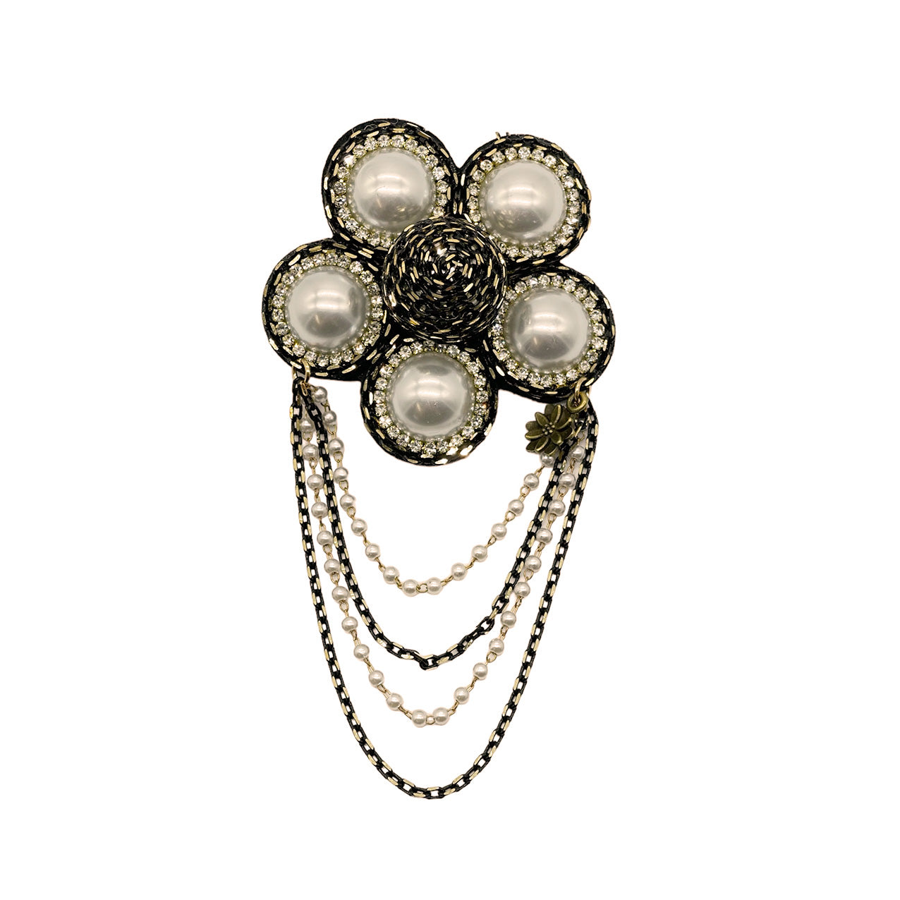 Pearl Flower Brooch