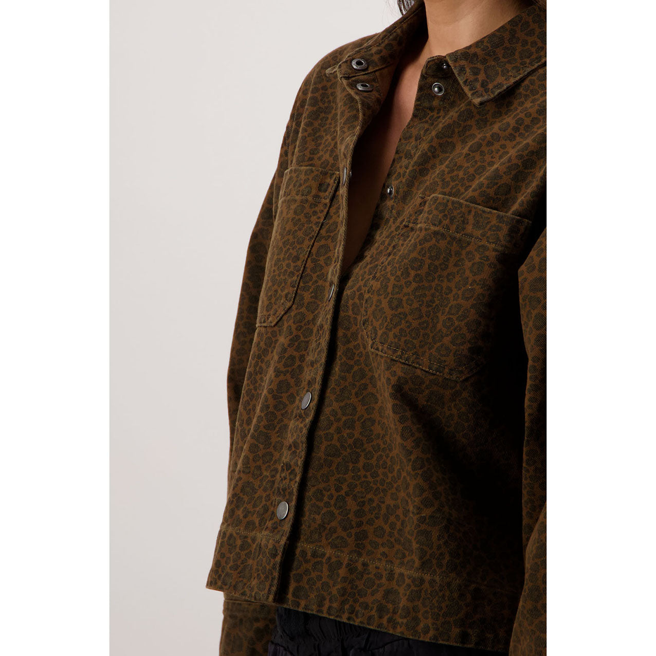 Raff Jacket Tan Animal