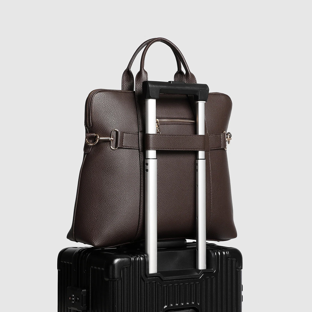 Rhodes Laptop Bag Chocolate