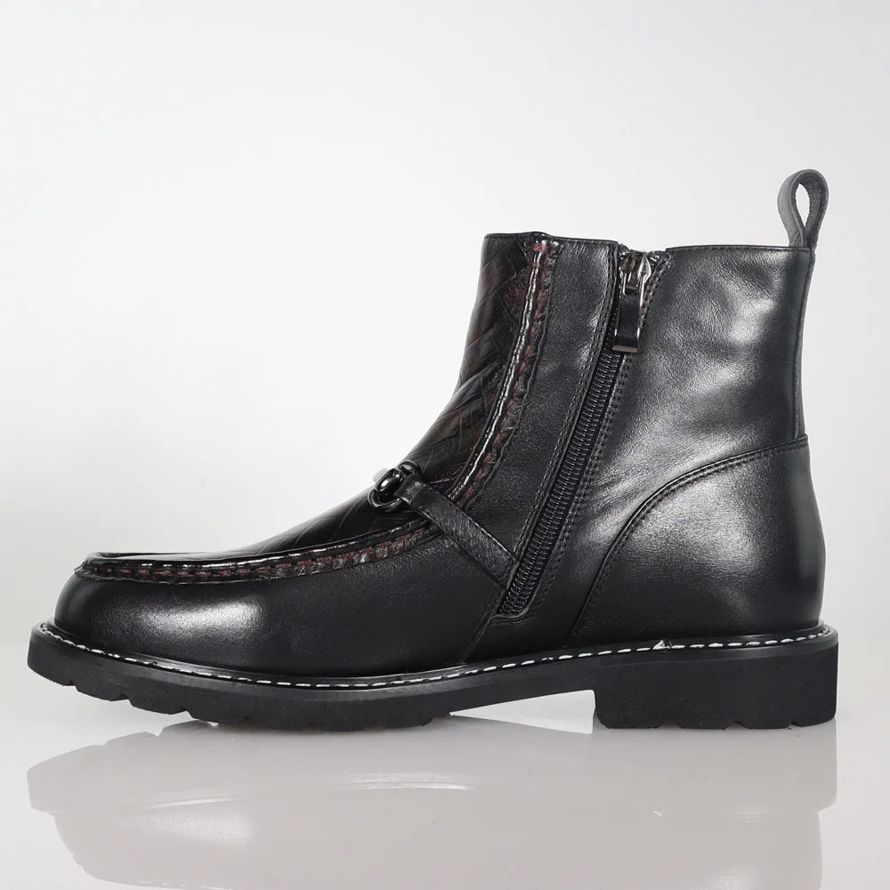 Rylan Black Metallic Weave