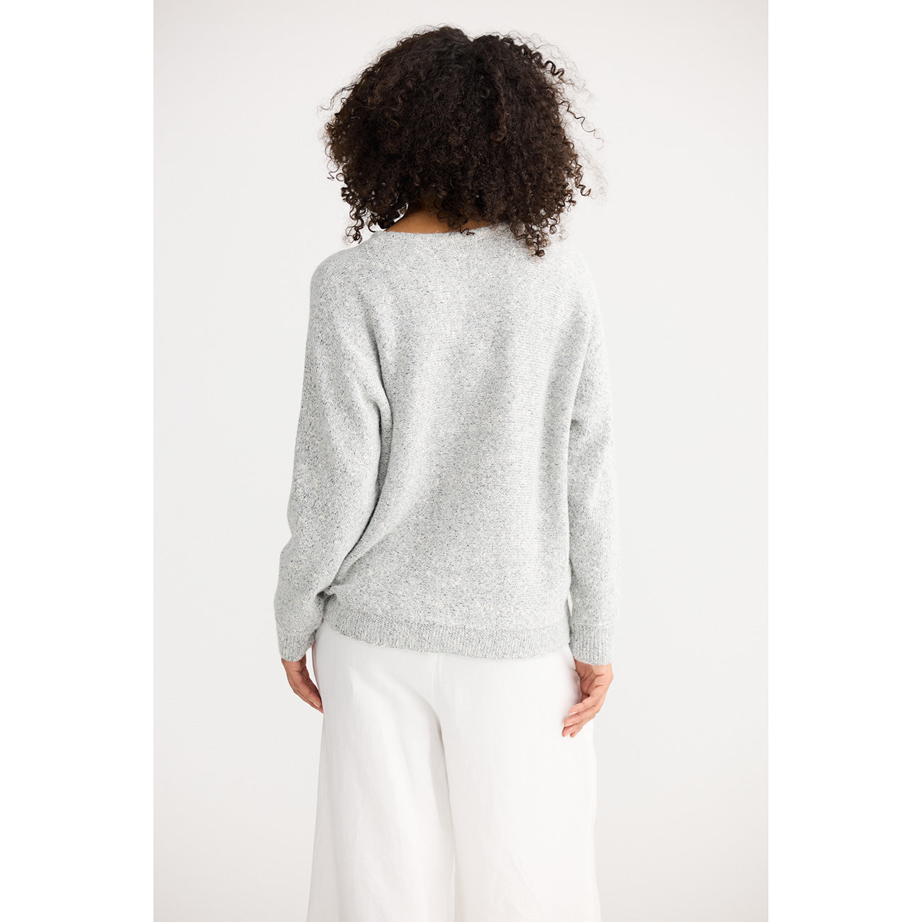 Freddie Knit Grey Marle