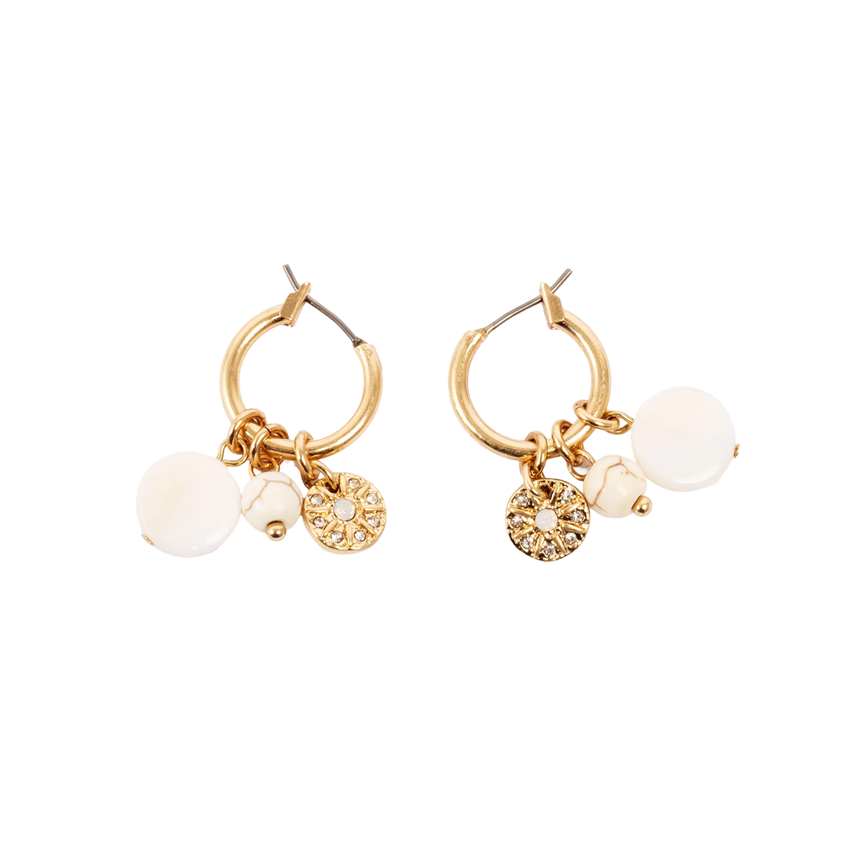 Solstice Bunch Earrings Gold