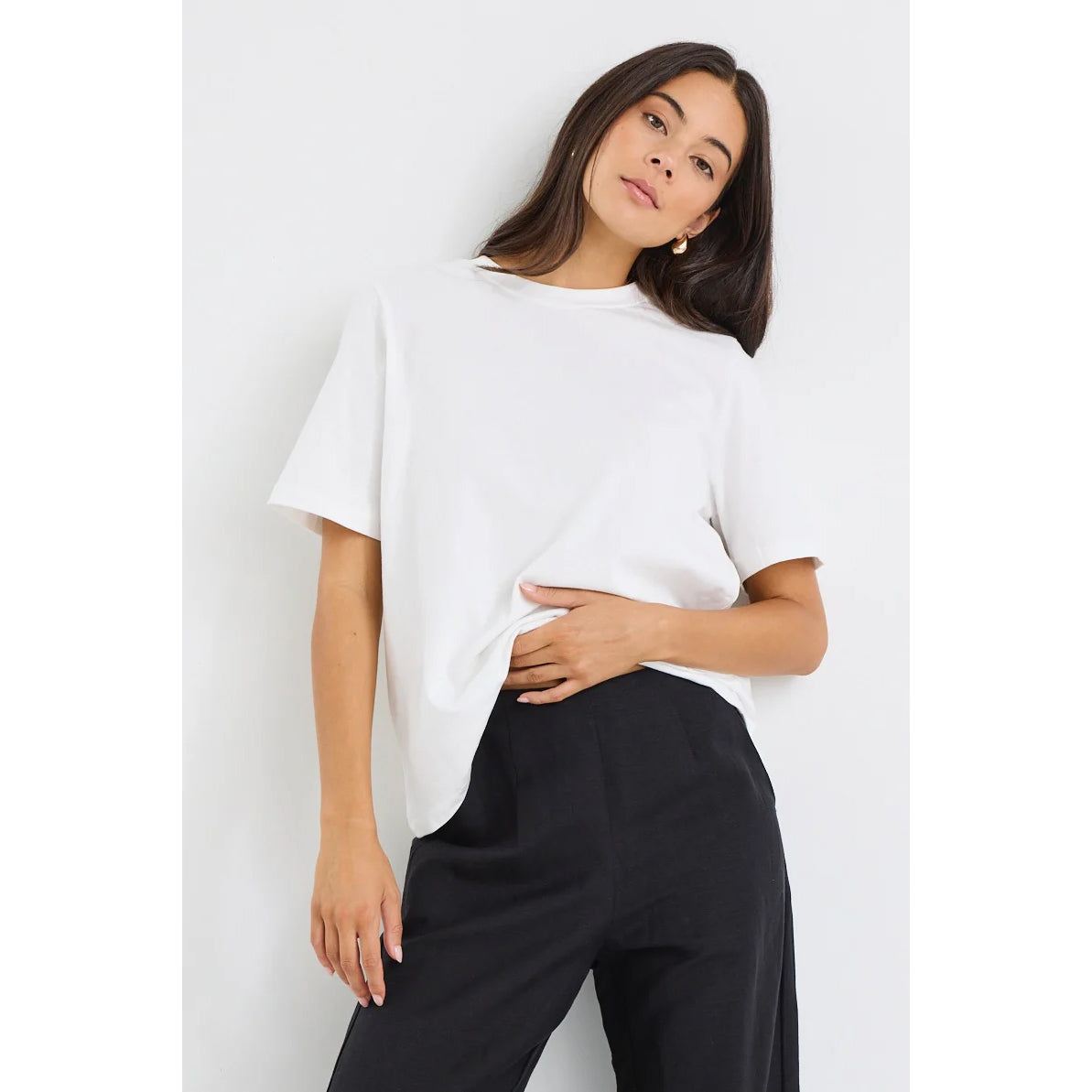 Street Ivory Boxy Tee