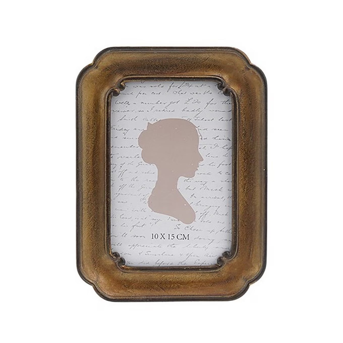 Ornate Round Edge Gold Photo Frame