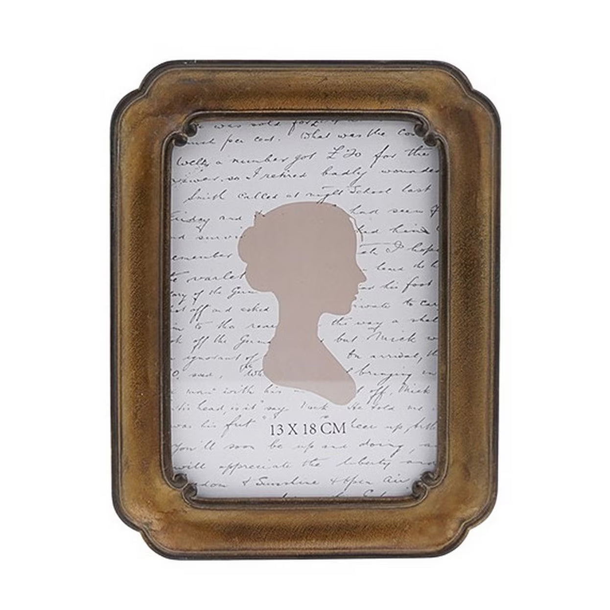 Ornate Round Edge Gold Photo Frame