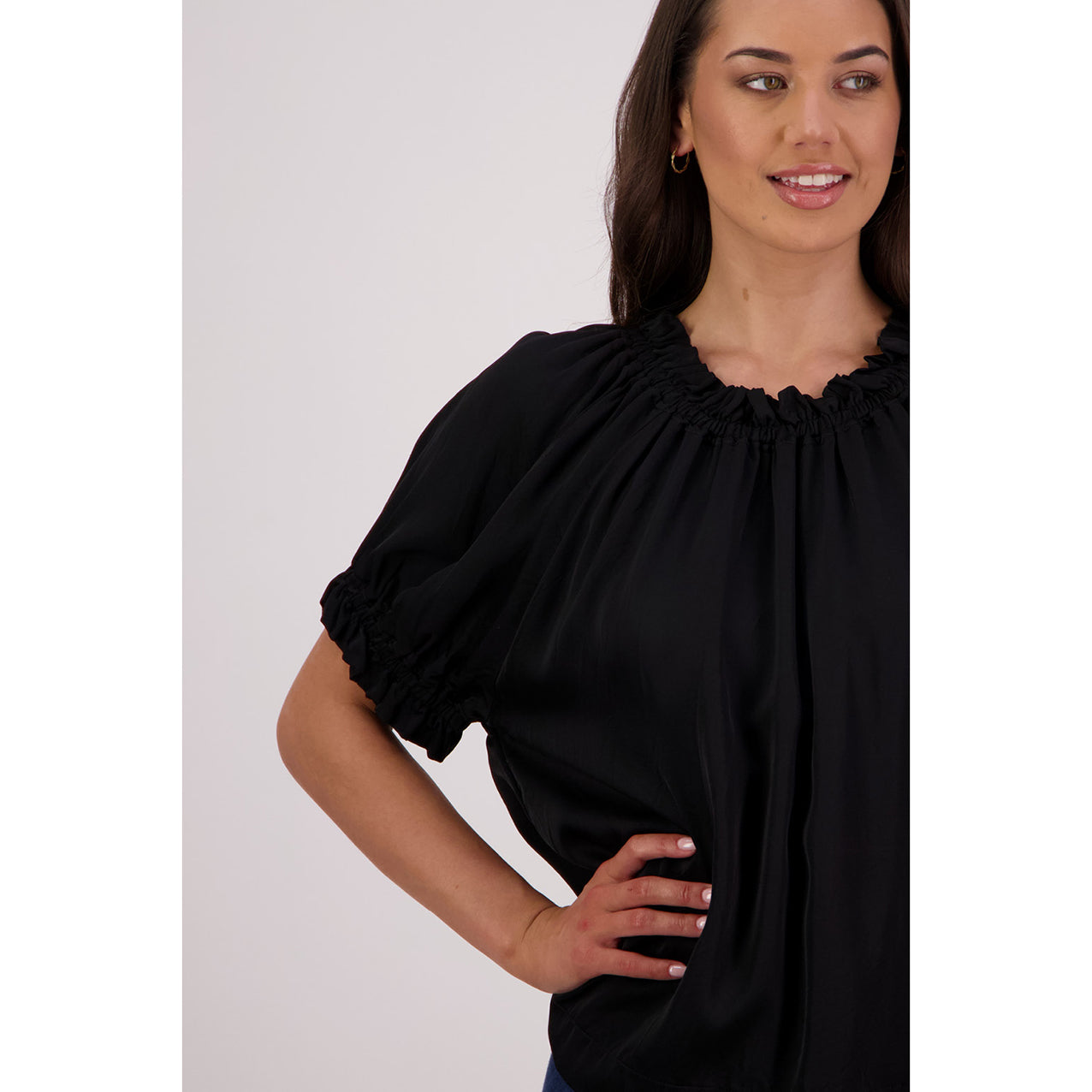 Teddy Top Black