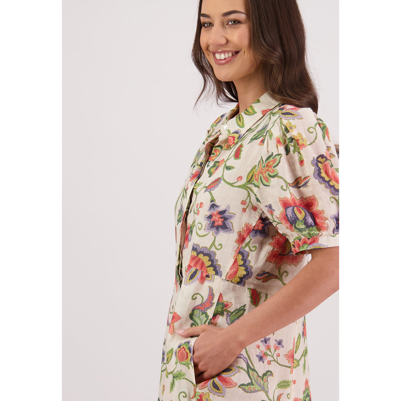Thelma Dress Jacobean