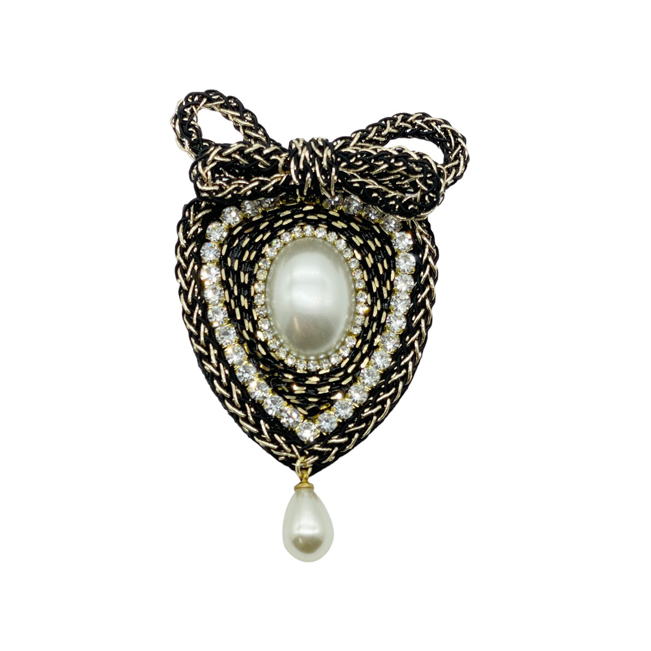 Victorian Heart Brooch