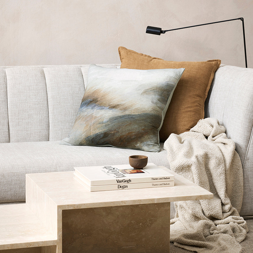 Dune Cushion Multi w Feather Inner 55x55cm