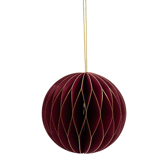 Papier Gilded Ball Mulberry