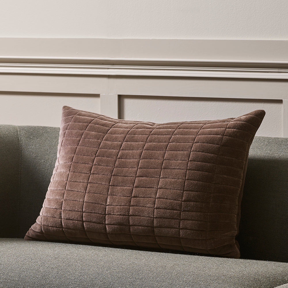 Turner Cushion Chocolate