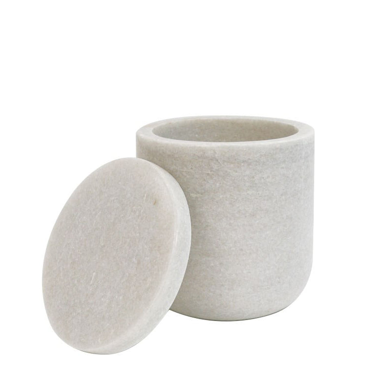 Marble Cotton Jar