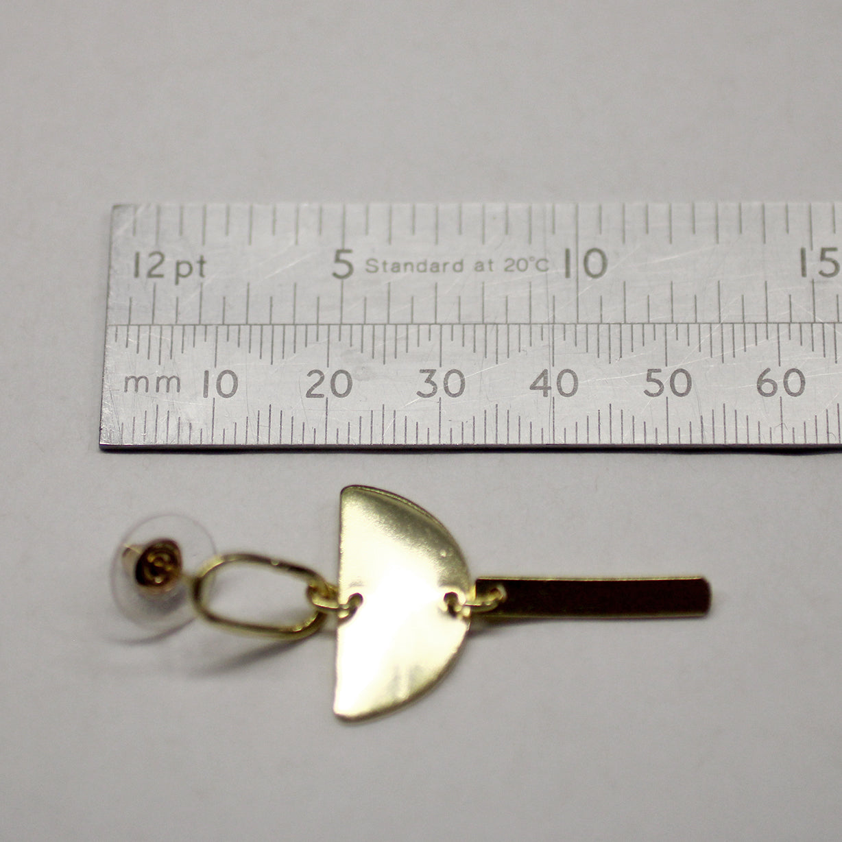 Gold Drop Earrings #1