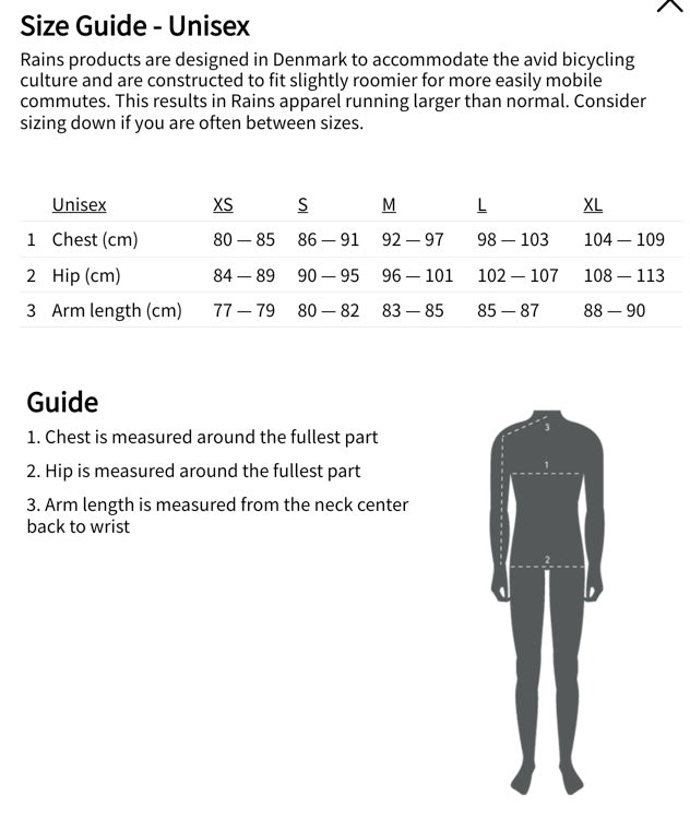 Rains - Jacket Black