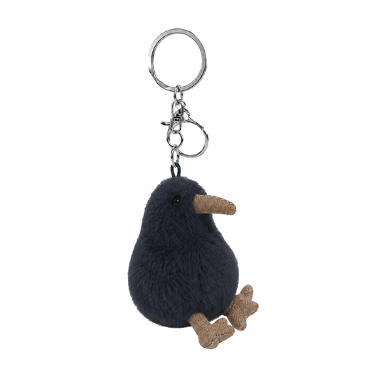 Koko the Kiwi Bag Charm Slate