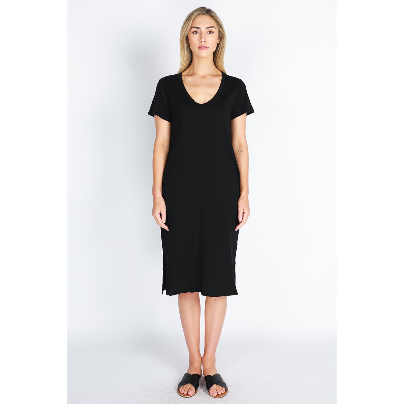 Rachel Midi Dress Black