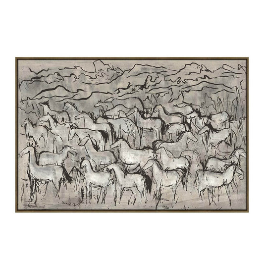 Heard Framed Canvas