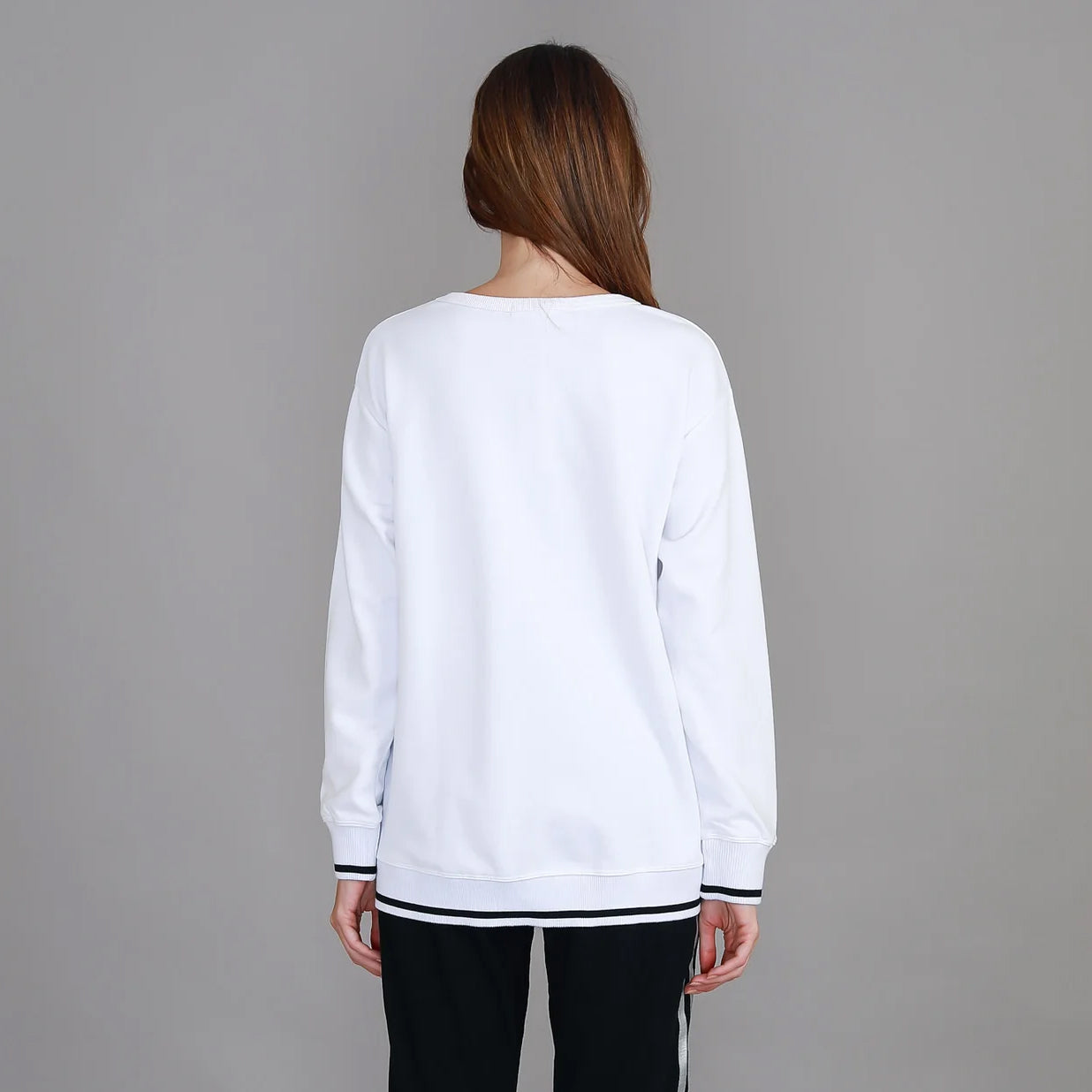 Lanna Logo Sweater White
